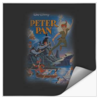 Discover Disney Peter Pan Main Characters Never Land  Poster Stickers