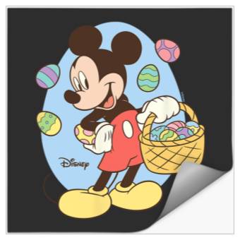 Discover Disney - Mickey Easter Basket Stickers
