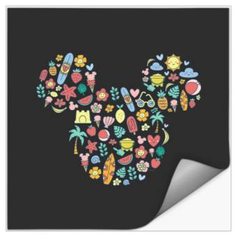 Discover Disney Mickey Mouse Icon Summer Fun Stickers