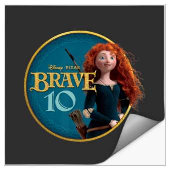 Discover Disney Princess Merida Brave 10th Anniversary Stickers