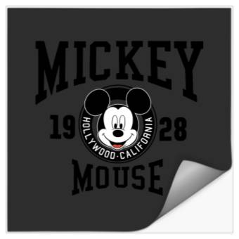 Discover Disney Mickey And Friends Mickey Mouse 1928 Hollywood CA Stickers