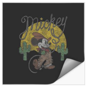 Discover Disney Mickey Mouse Cowboy Stickers