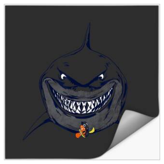 Discover Disney Pixar Finding Nemo Hello Bruce Big Chest Portrait Stickers