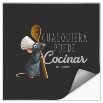 Discover Disney Pixar Ratatouille Cualquiera Puede Cocinar Stickers