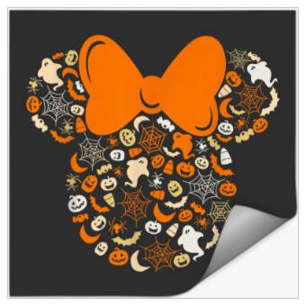 Discover Disney Minnie Mouse Halloween Ghosts Pumpkins Sp Stickers
