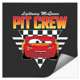 Discover Disney Pixar - McQueen Pit Crew Stickers