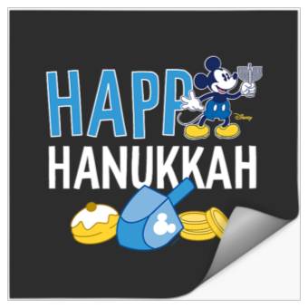 Discover Disney - Mickey Happy Hanukkah Stickers