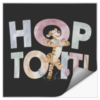 Discover Disney Winnie The Pooh Easter Tigger Hop To It Stickers