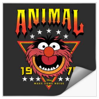 Discover Disney - The Muppets Animal Band Stickers