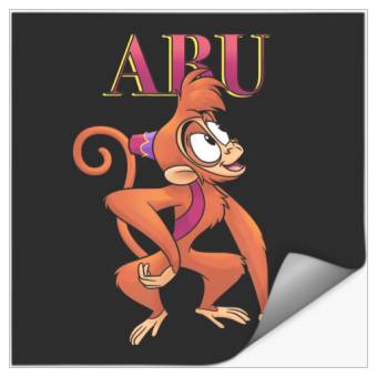 Discover Disney Aladdin Abu Named Looking Up Profile Stickers