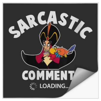 Discover Disneyss Jafar Sarcastic Comment Loading Stickers