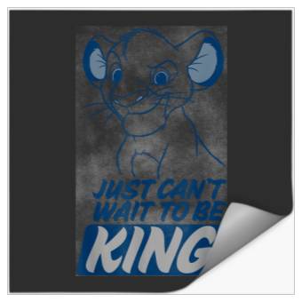 Discover Disney Lion King Kid Simba Just Cant Wait To Be Stickers