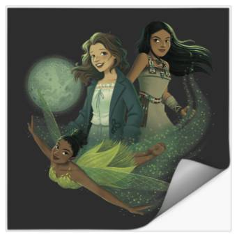 Discover Disney Peter Pan Wendy Tiger Lily Tinker Bell Po Stickers