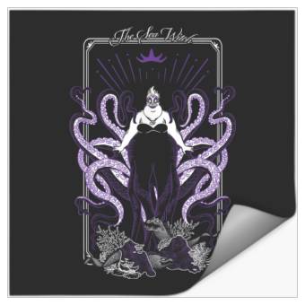 Discover Disney Ursula Tarot Card Poster Stickers