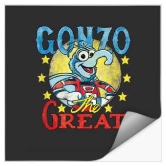 Discover Disney The Muppets Gonzo The Great Distressed Ch Stickers