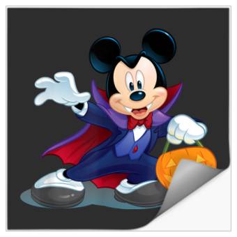 Discover Disney Halloween Mickey Mouse Vampire Stickers