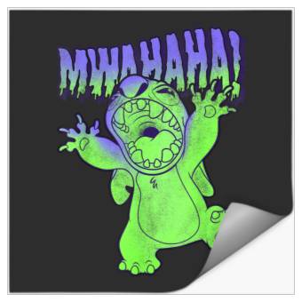 Discover Disney Lilo & Stitch Halloween Stitch Mwahaha Stickers