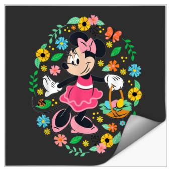 Discover Disney Minnie Mouse Springtime Easter Egg Hunt Stickers