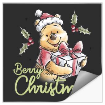 Discover Disney Winnie the Pooh Berry Christmas Stickers