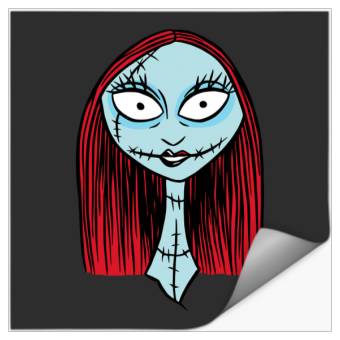 Discover Disney The Nightmare Before Christmas Sally Big Face Stickers