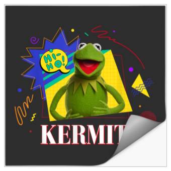 Discover Disney Muppets K the frog 90s Muppet Matching Stickers