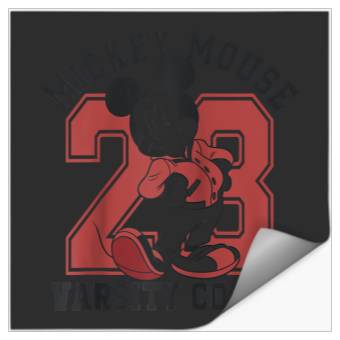 Discover Disney Mickey Mouse Varsity Raglan Baseball Tee Stickers