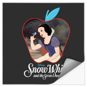 Discover Disney Princess - Snow White Apple Silhouette Stickers