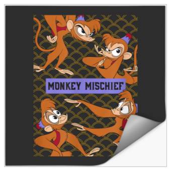 Discover Disney Aladdin Abu Monkey Mischief Stickers