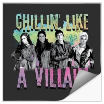 Discover Disney Descendants Chillin Like A Villain Stickers
