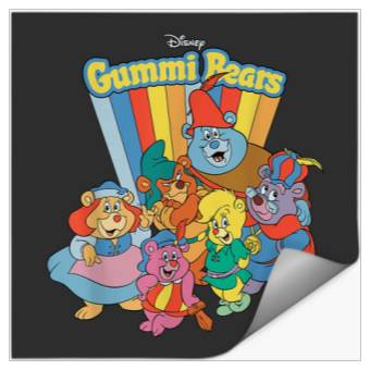 Discover Disney Adventures of the Gummi Bears Retro Stickers