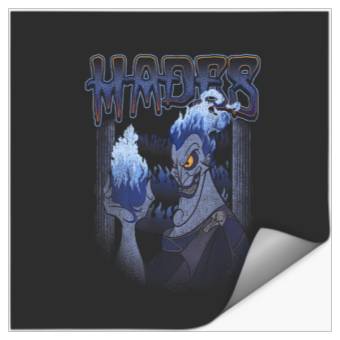 Discover Disney Hercules Hades Flame Portrait Stickers