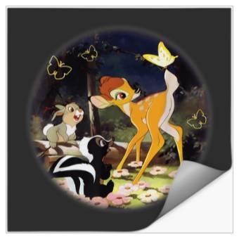 Discover Disney Bambi Circle Stickers