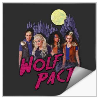 Discover Disney Zombies Wolf Pack Full Moon Group Poster Stickers