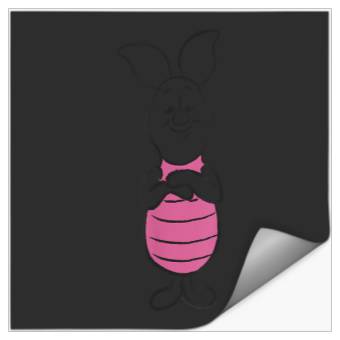 Discover Disney Winnie The Pooh Piglet Simple Sketch Stickers