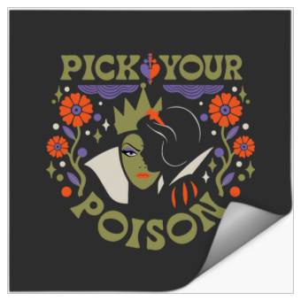 Discover Disney Princess Snow White and Evil Queen Pick Your Poison Stickers
