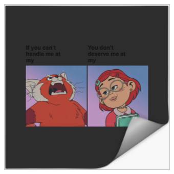 Discover Disney Pixar Turning Red Mei Meme Handle Me Stickers
