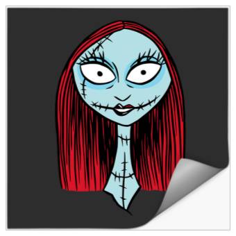 Discover Disney The Nightmare Before Christmas Sally Big Face Stickers