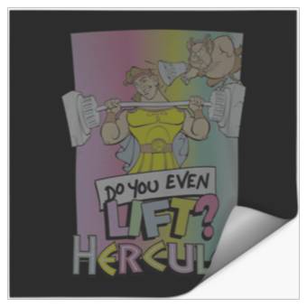 Discover Disney Hercules Do You Even Lift 90s Stickers