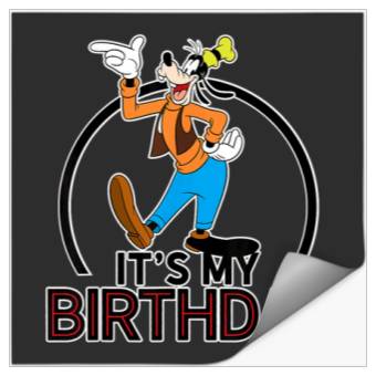 Discover Disney Goofy Birthday Stickers