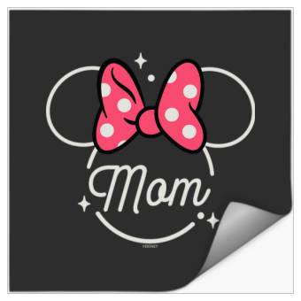 Discover Disney Minnie Mouse Mom Head Icon Magic Mother’s Day Stickers