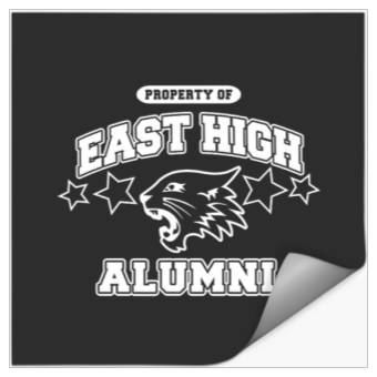 Discover Disney High School Musical The Series East High Alumni Logo Stickers