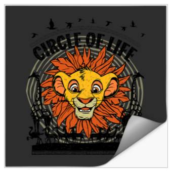 Discover Disney The Lion King 30th Anniversary Simba Circle of Life Stickers