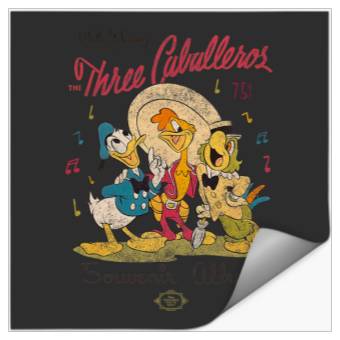 Discover Disney The Three Caballeros Classic Stickers
