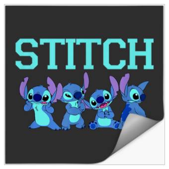 Discover Disney Lilo Stitch Multi Pose Line Up Stickers