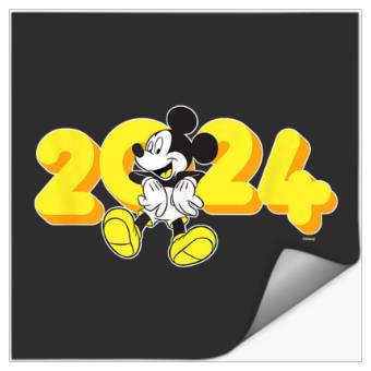 Discover Disney Mickey Mouse Class of 2024 Graduation 24 Stickers