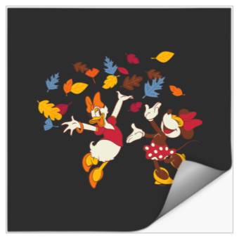 Discover Disney Minnie Mouse and Daisy Duck Thanksgiving Fun Stickers