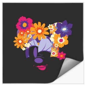 Discover Disney Minnie Mouse Flowers Winking Garden Spring Stickers
