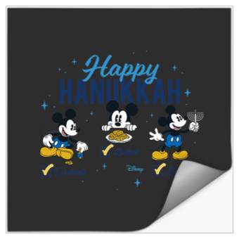 Discover Disney - Mickey Happy Hanukkah 1 Stickers
