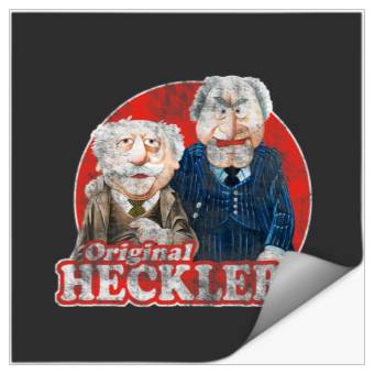 Discover Disney The Muppets The Original Hecklers Distressed Poster Stickers