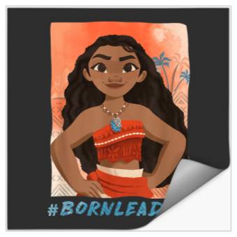 Discover Disney Moana BornLeader Stickers